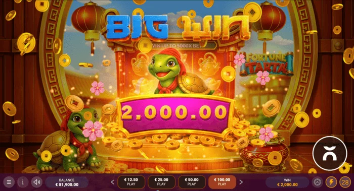 Fortune Tarta – duża wygrana w grze podstawowej